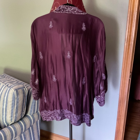 Soft surrounding kimono jacket - Picture 2 of 4